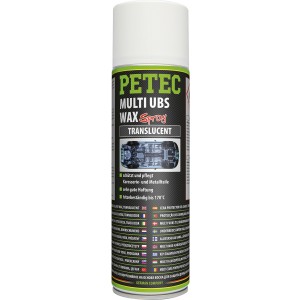 Petec Multi UBS WAX transparent 500ml Spray