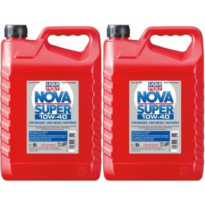 Liqui Moly 7351 Nova Super 10W-40 Diesel & Benziner Motoröl 2x 5 = 10 Liter