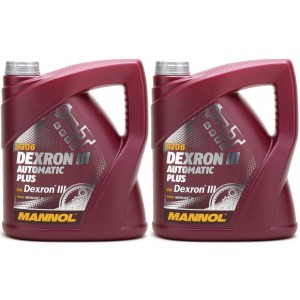 MANNOL Dexron III Automatic Plus 2x 4l = 8 Liter