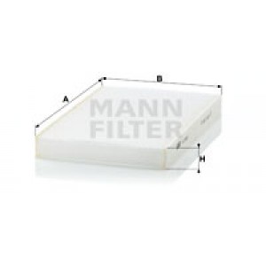 MANN-FILTER CU 2952 - Filter, Innenraumluft