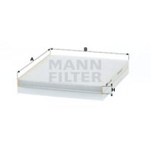 MANN-FILTER CU 2336 - Filter, Innenraumluft