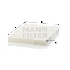 MANN-FILTER CU 2620 - Filter, Innenraumluft