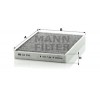 MANN-FILTER CUK 2742 - Filter, Innenraumluft - adsotop