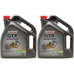 Castrol GTX Ultraclean 10W-40 A3/B4 Diesel & Benziner Motoröl 2x 5 = 10 Liter