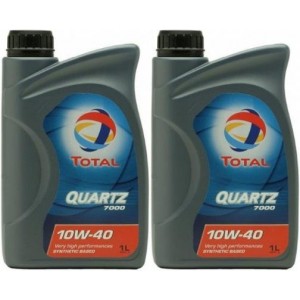 Total Quartz 7000 10W-40 Diesel & Benziner Motoröliter 2x 1l = 2 Liter