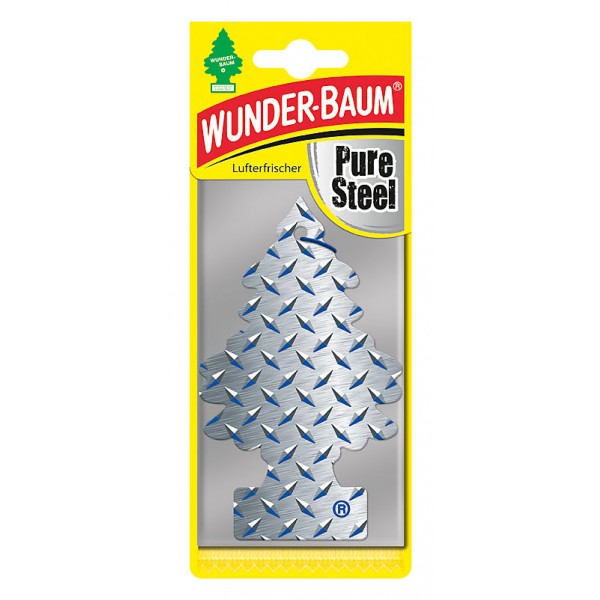 Wunderbaum® Pure Steel - Original Auto Duftbaum