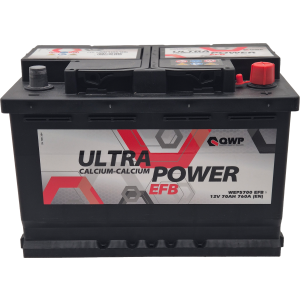 QWP Ultra Power Starterbatterie 12V 70AH 650A