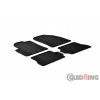 Original Gledring Passform Fußmatten Gummimatten 4 Tlg.+Fixing - Ford Fusion 2001-2011