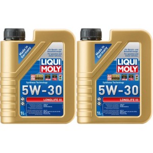 Liqui Moly 20646 5W-30 Longlife III Motoröl 2x 1l = 2 Liter
