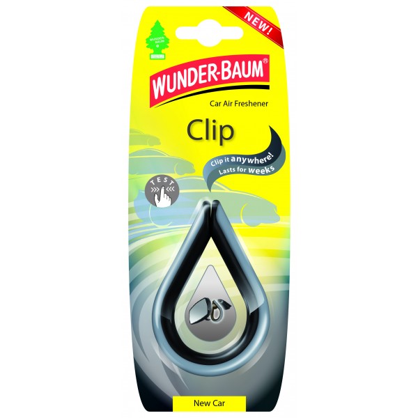 Wunderbaum® Lufterfrischer Clip NEW CAR