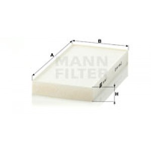 MANN-FILTER CU 1811-2 - Filter, Innenraumluft