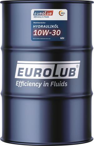 Eurolub Mehrbereichshydrauliköl SAE 10W-30 60l Fass