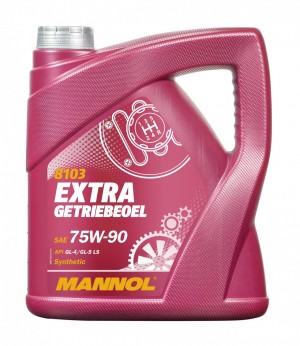 MANNOL Extra Getriebeoel 75W-90 API GL 4/GL 5 LS 4l