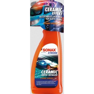SONAX Xtreme Ceramic QuickDetailer 750 ml superschnelle Lackversiegelung mit Ceramic-Technologie für ein perfektes Lackfinish. Sorgt für eine extreme Glätte des Lacks | Art-Nr. 02684000
