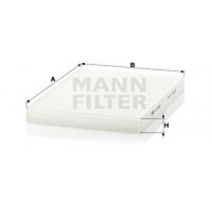 MANN-FILTER CU 2882 - Filter, Innenraumluft