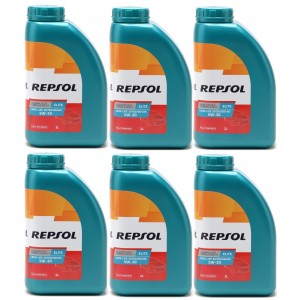 Repsol Motoröl ELITE LONG LIFE 50700/50400 5W30 1 Liter 6x 1l = 6 Liter