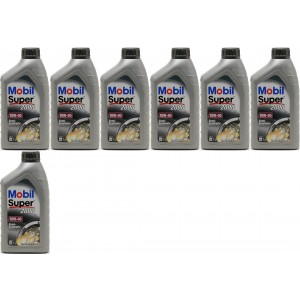 Mobil Super 2000 X1 10W-40 Diesel & Benziner Motoröliter 7x 1l = 7 Liter