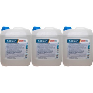 EUROLUB AdBlue Harnstofflösung mit Ausgießer 3x 5 = 15 Liter