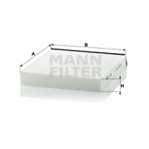 MANN-FILTER CU 2240 - Filter, Innenraumluft