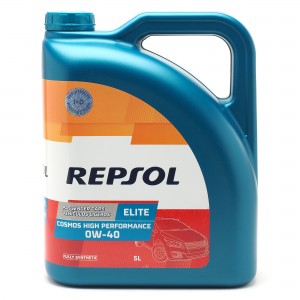 Repsol Motoröl ELITE COSMOS HIGH PERFORMAN 0W40 5 Liter