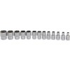 BGS Steckschlüssel-Einsatz-Satz Gear Lock | Antrieb Innenvierkant 6,3 mm (1/4"") | 13-tlg.