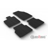Original Gledring Passform Fußmatten Gummimatten 4 Tlg.+Fixing - Audi Q4 Elektro 07.2021->