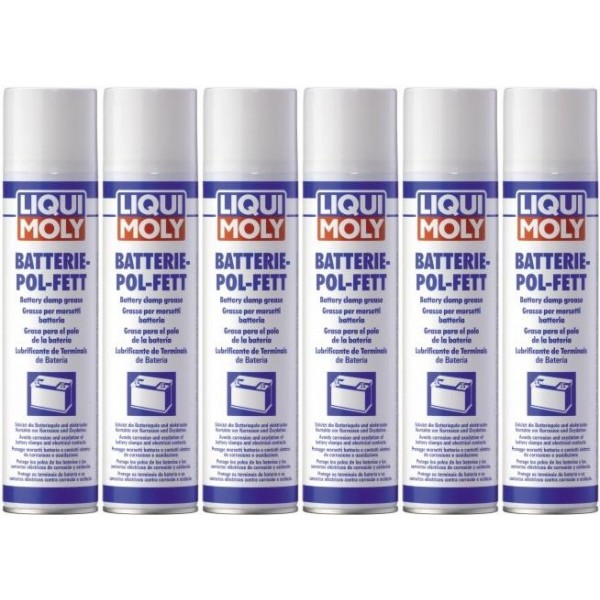 Liqui Moly 3141 Batterie-Pol-Fett Fett Spray 6x 300