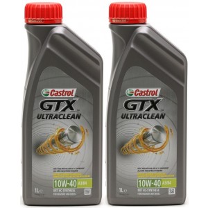 Castrol GTX Ultraclean 10W-40 A3/B4 Diesel & Benziner Motoröliter 2x 1l=2 Liter