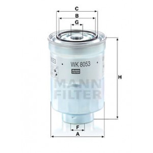 MANN-FILTER WK 8053 z - Kraftstofffilter