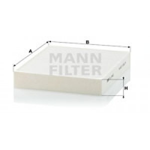 MANN-FILTER CU 2442 - Filter, Innenraumluft