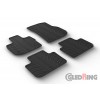 Original Gledring Passform Fußmatten Gummimatten 4 Tlg.+Fixing - BMW X3 11.2017->