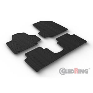 Original Gledring Passform Fußmatten Gummimatten 4 Tlg.+Fixing - HYUNDAI Ioniq 5 03.2021 Elektro