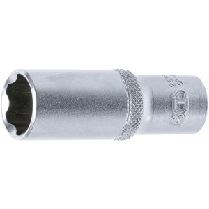 BGS 2606 Steckschlüssel-Einsatz Super Lock, tief | Antrieb Innenvierkant 10 mm (3/8"") | SW 16 mm
