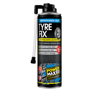 Power Maxed Tyre-Fix Reifendichtmittel bis zu 18 Zoll 500 ml