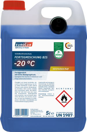 Eurolub Scheibenfrostschutz Fertigmischung -20°C 5l