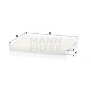 MANN-FILTER CU 2243 - Filter, Innenraumluft