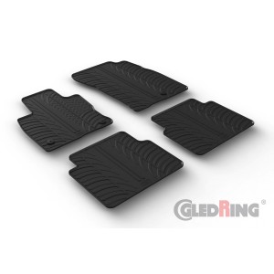 Original Gledring Passform Fußmatten Gummimatten 4 Tlg.+Fixing - Ford Kuga 05.2020-> Escape 05.2020->