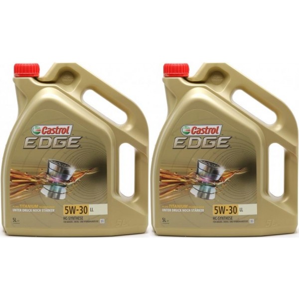 Castrol Edge 5W-30 LL Fluid Titanium (ex. FST) Motoröl Longlife III 5l -  SAE 5W-30 - Auto/PKW Motoröle (SAE) - Öle 