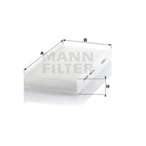 MANN-FILTER CU 3847 - Filter, Innenraumluft