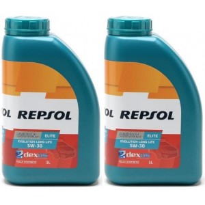 Repsol Motoröl ELITE EVOLUTION LONG LIFE 5W30 1 Liter 2x 1l = 2 Liter
