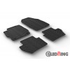 Original Gledring Passform Fußmatten Gummimatten 4 Tlg.+Fixing - Ford KA+ 09.2017->