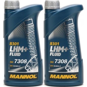 MANNOL LHM+ Fluid Hydrauliköl 2x 1l = 2 Liter