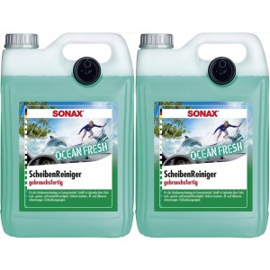 SONAX ScheibenReiniger gebrauchsfertig Ocean-fresh 2x 5 = 10 Liter