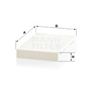 MANN-FILTER CU 22 016 - Filter, Innenraumluft