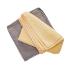 Koch-Chemie Microfaser-Waffeltuch grau/gelb 40x40cm 4 Stück