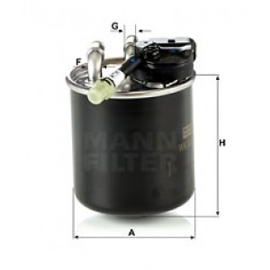 MANN-FILTER WK 820/17 - Kraftstofffilter